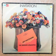 Art Van Damme & The Singers Unlimited ‎– Invitation - Vinyl LP Record - Very-Good+ Quality (VG+) - C-Plan Audio