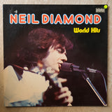 Neil Diamond ‎– World Hits- Vinyl LP Record - Very-Good+ Quality (VG+) - C-Plan Audio