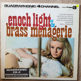 Enoch Light And The Brass Menagerie - Quadraphonic- Vinyl LP Record - Very-Good+ Quality (VG+) - C-Plan Audio