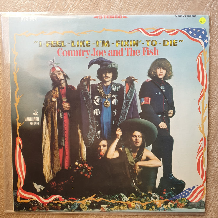 Country Joe And The Fish ‎– I-Feel-Like-I'm-Fixin'-To-Die  -  Vinyl LP Record - Very-Good+ Quality (VG+) - C-Plan Audio