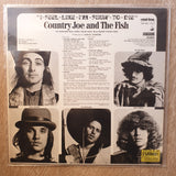 Country Joe And The Fish ‎– I-Feel-Like-I'm-Fixin'-To-Die  -  Vinyl LP Record - Very-Good+ Quality (VG+) - C-Plan Audio