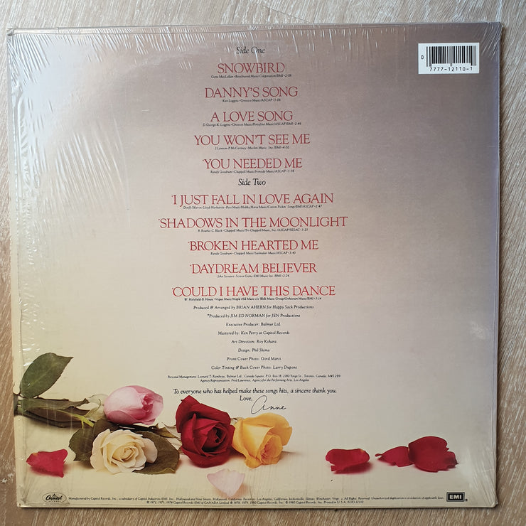 Anne Murray ‎– Anne Murray's Greatest Hits (US Import) -  Vinyl LP Record - Very-Good+ Quality (VG+) - C-Plan Audio