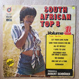 South African Top 8 - Vol 1 - Vinyl LP Record - Opened  - Very-Good Quality (VG) - C-Plan Audio