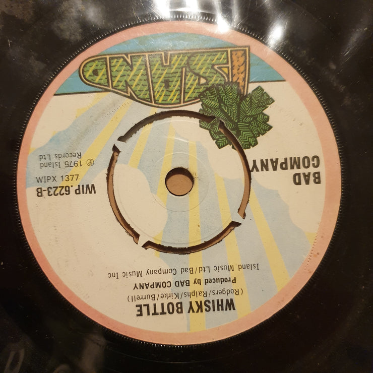 Bad Company  ‎– Good Lovin' Gone Bad - Vinyl 7" Record - Very-Good- Quality (VG-) - C-Plan Audio