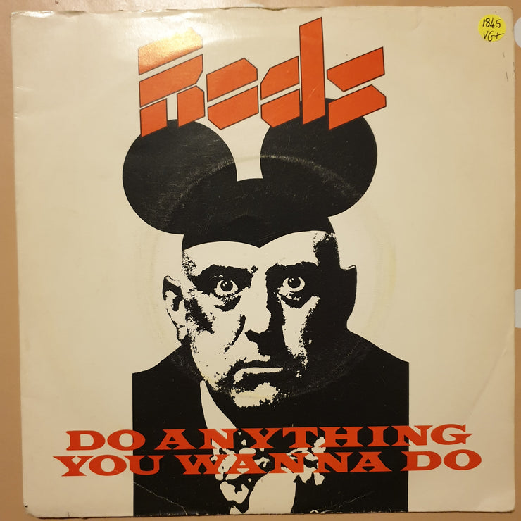 Rods ‎– Do Anything You Wanna Do - Vinyl 7" Record - Very-Good+ Quality (VG+) - C-Plan Audio