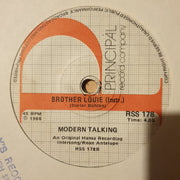 Modern Talking ‎– Brother Louie - Vinyl 7" Record - Very-Good+ Quality (VG+) - C-Plan Audio