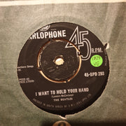 The Beatles ‎– I Want To Hold Your Hand - Vinyl 7" Record - Opened  - Very-Good Quality (VG) - C-Plan Audio