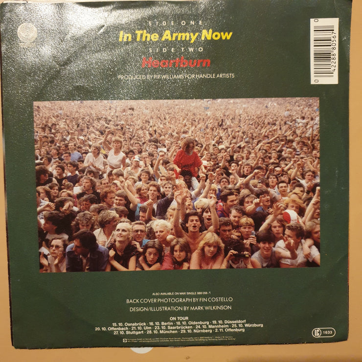 Status Quo ‎– In The Army Now - Vinyl 7" Record - Very-Good+ Quality (VG+) - C-Plan Audio