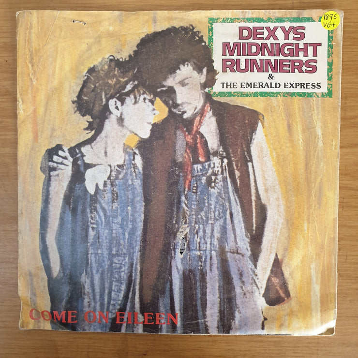 Dexys Midnight Runners & The Emerald Express ‎– Come On Eileen - Vinyl 7" Record - Very-Good+ Quality (VG+) - C-Plan Audio