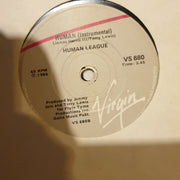 The Human League ‎– Human - Vinyl 7" Record - Very-Good+ Quality (VG+) - C-Plan Audio