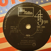 Michael Jackson ‎– Ben - Vinyl 7" Record - Opened  - Very-Good- Quality (VG-) - C-Plan Audio