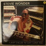 Stevie Wonder ‎– I Just Called To Say I Love You - Vinyl 7" Record - Very-Good+ Quality (VG+) - C-Plan Audio