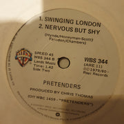 Pretenders ‎– Brass In Pocket - Vinyl 7" Record - Very-Good+ Quality (VG+) - C-Plan Audio
