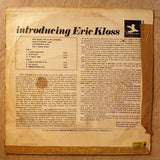 Eric Kloss With Don Patterson ‎– Introducing Eric Kloss - Vinyl LP Record - Opened  - Fair Quality (F) - C-Plan Audio