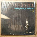 Sammy Davis Jr. ‎– That's All! Recorded Live At The Sands Hotel, Las Vegas - Vinyl LP Record - Opened  - Very-Good- Quality (VG-) - C-Plan Audio