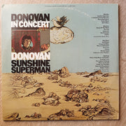 Donovan ‎– Sunshine Superman / In Concert At The Anaheim Convention Center - Vinyl LP Record - Opened  - Very-Good- Quality (VG-) - C-Plan Audio