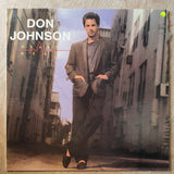 Don Johnson ‎– Heartbeat - Vinyl LP Record - Very-Good+ Quality (VG+) - C-Plan Audio