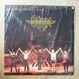 Styx - Caught In The Act - Live  Vinyl LP Record - Opened  - Very-Good+ Quality (VG+) - C-Plan Audio