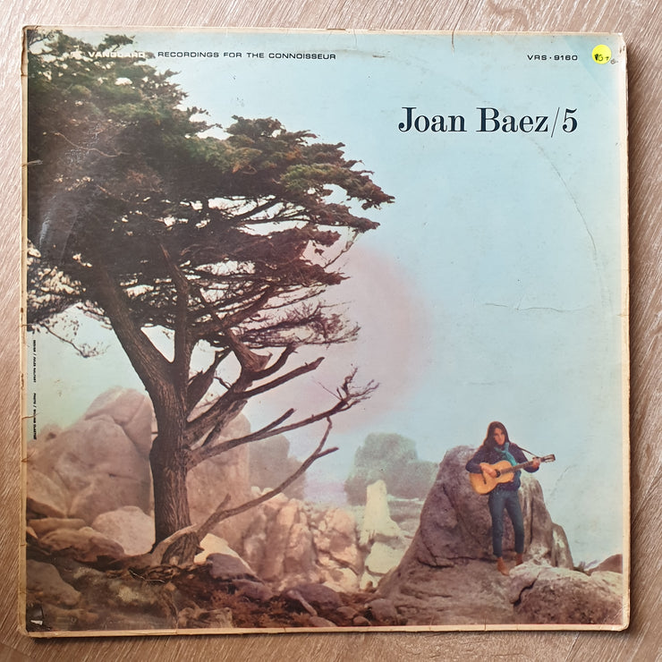 Joan Baez 5  - Vinyl LP Record - Good+ Quality (G+) - C-Plan Audio