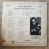 Jim Reeves Golden Records - Volume 1 - Vinyl LP Record - Opened  - Very-Good- Quality (VG-) - C-Plan Audio