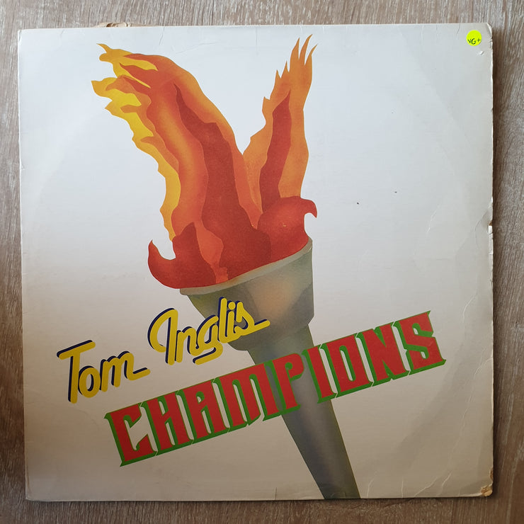 Tom Inglis ‎– Champions Of Love (Rare) – Vinyl LP Record - Very-Good+ Quality (VG+) - C-Plan Audio