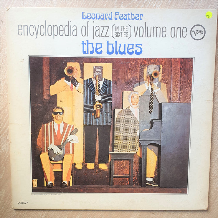 Leonard Feather Encyclopedia Of Jazz In The '60's Volume One The Blues - Vinyl LP Record - Very-Good+ Quality (VG+) - C-Plan Audio