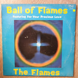 The Flames ‎– Ball Of Flames (Rare - SA Band) - Vinyl LP Record - Very-Good+ Quality (VG+) - C-Plan Audio