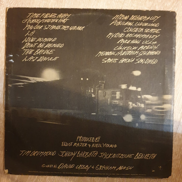 Neil Young ‎– Time Fades Away (US) - Vinyl LP Record - Opened  - Very-Good+ (VG+) - C-Plan Audio