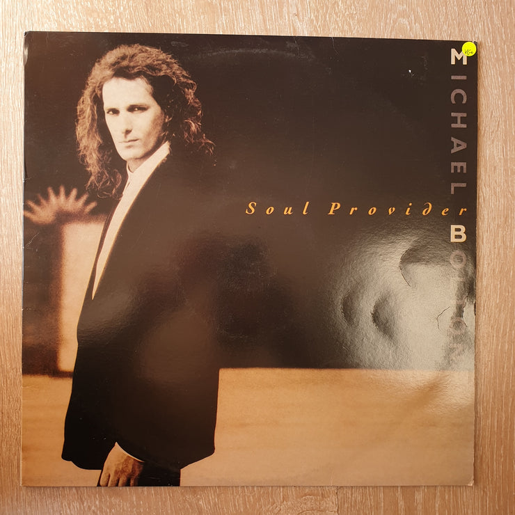 Michael Bolton ‎– Soul Provider  - Vinyl LP Record - Opened  - Very-Good+ (VG+) - C-Plan Audio