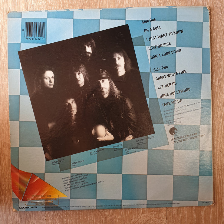 Point Blank ‎– On A Roll  - Vinyl LP Record - Opened  - Very-Good+ (VG+) - C-Plan Audio