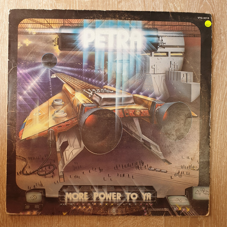 Petra ‎– More Power To Ya - Vinyl LP Record - Opened  - Very-Good+ (VG+) - C-Plan Audio