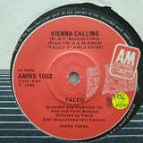 Falco ‎– Vienna Calling - Vinyl 7" Record - Very-Good+ Quality (VG+) - C-Plan Audio
