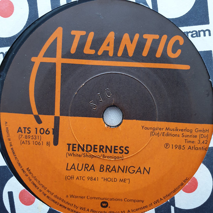Laura Branigan ‎– Spanish Eddie - Vinyl 7" Record - Very-Good+ Quality (VG+) - C-Plan Audio