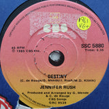 Jennifer Rush - Destiny - Vinyl 7" Record - Very-Good+ Quality (VG+) - C-Plan Audio