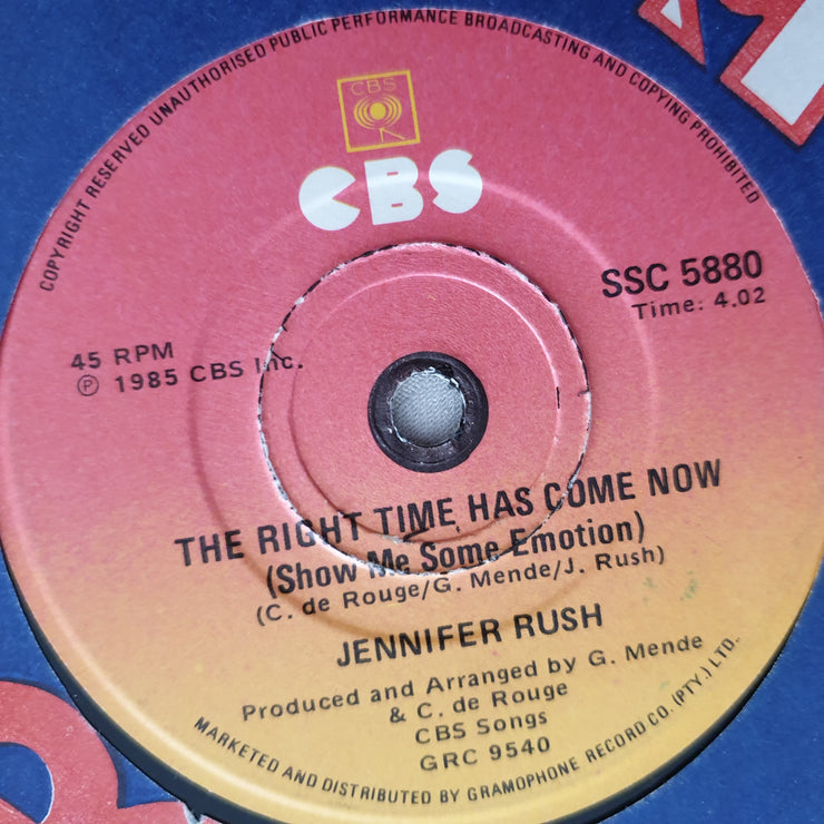 Jennifer Rush - Destiny - Vinyl 7" Record - Very-Good+ Quality (VG+) - C-Plan Audio