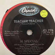 38 Special ‎– Teacher Teacher - Vinyl 7" Record - Very-Good+ Quality (VG+) - C-Plan Audio