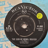 Duane Eddy ‎– The Son Of Rebel Rouser / The Story Of The Three Loves - Vinyl 7" Record - Opened  - Fair Quality (F) - C-Plan Audio