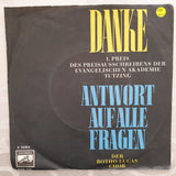 Der Botho Lucas Chor ‎– Danke / Antwort Auf Alle Fragen - Vinyl 7" Record - Very-Good+ Quality (VG+) - C-Plan Audio