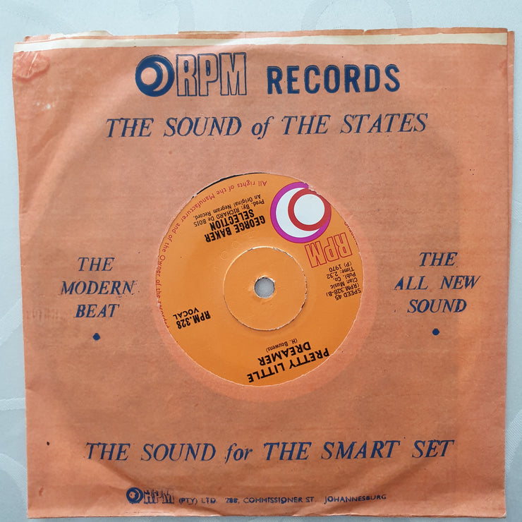 George Baker Selection ‎– Little Green Bag - Vinyl 7" Record - Very-Good+ Quality (VG+) - C-Plan Audio