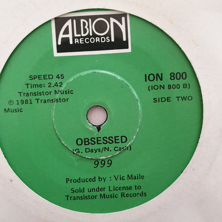 999 - Little Red Riding Hood - Vinyl 7" Record - Opened  - Very-Good- Quality (VG-) - C-Plan Audio