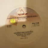 Haircut One Hundred ‎– Favourite Shirts (Boy Meets Girl) - Vinyl 7" Record - Opened  - Very-Good- Quality (VG-) - C-Plan Audio