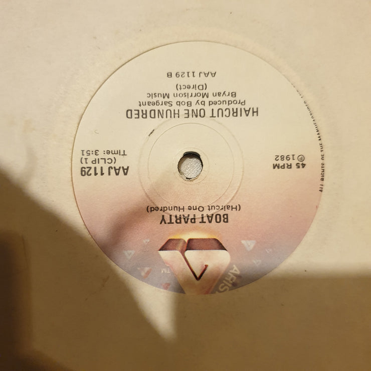 Haircut One Hundred ‎– Favourite Shirts (Boy Meets Girl) - Vinyl 7" Record - Opened  - Very-Good- Quality (VG-) - C-Plan Audio