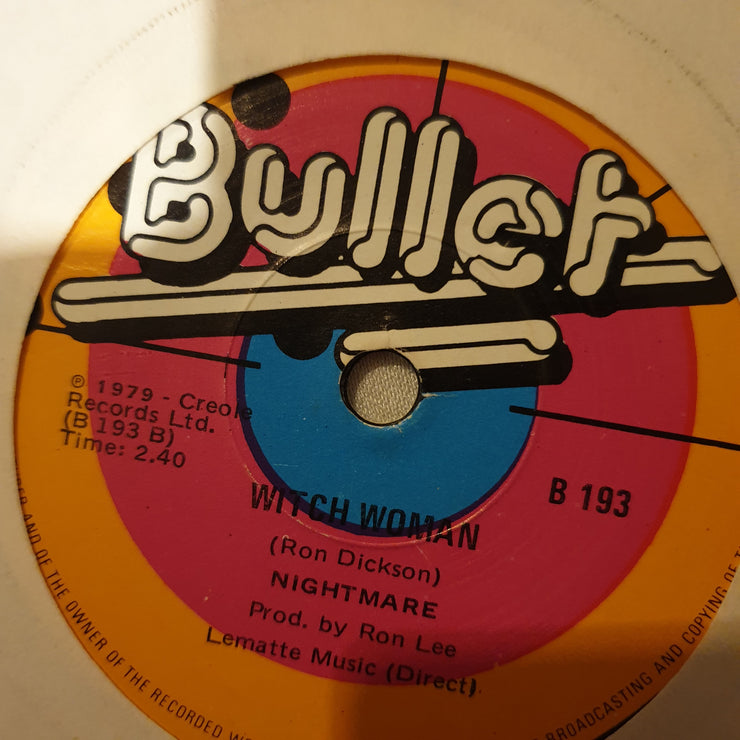 Nightmare ‎– Great Balls Of Fire - Vinyl 7" Record - Very-Good+ Quality (VG+) - C-Plan Audio