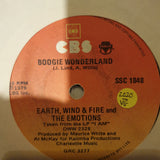 Earth, Wind & Fire With The Emotions ‎– Boogie Wonderland - Vinyl 7" Record - Opened  - Very-Good- Quality (VG-) - C-Plan Audio
