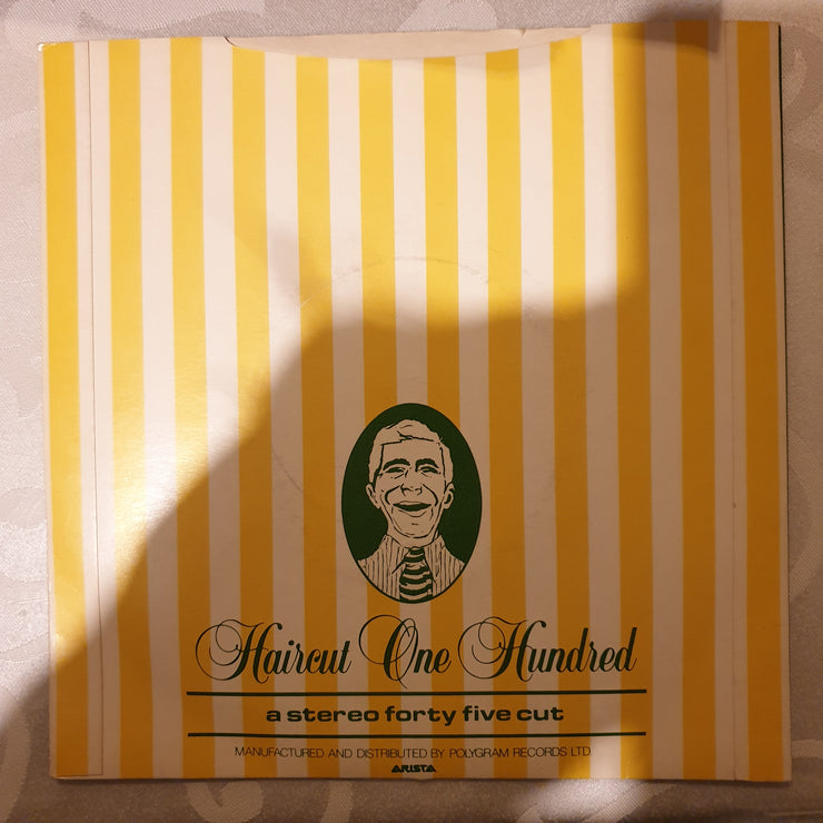 Haircut One Hundred ‎– Love Plus One - Vinyl 7" Record - Very-Good+ Quality (VG+) - C-Plan Audio