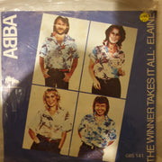 ABBA ‎– The Winner Takes It All / Elaine - Vinyl 7" Record - Opened  - Very-Good Quality (VG) - C-Plan Audio