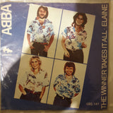 ABBA ‎– The Winner Takes It All / Elaine - Vinyl 7" Record - Opened  - Very-Good Quality (VG) - C-Plan Audio