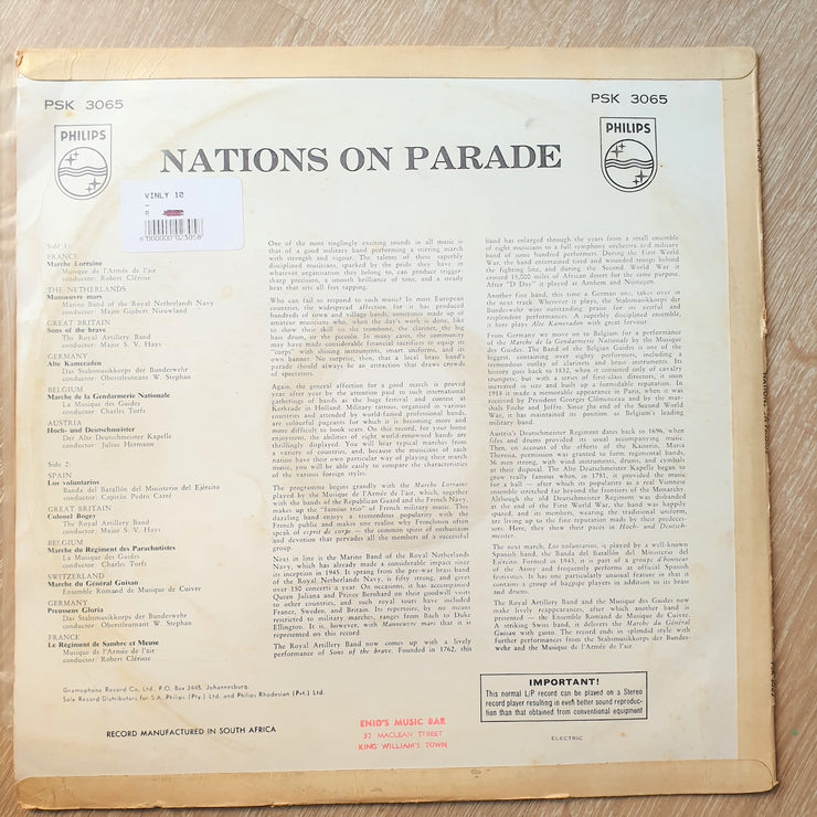 Nations On Parade - Vinyl LP Record - Very-Good+ Quality (VG+) - C-Plan Audio