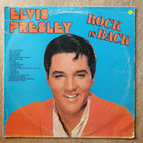 Elvis - Rock Is Back - Vinyl LP Record - Opened  - Very-Good- Quality (VG-) - C-Plan Audio