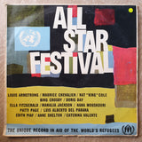 All-Star Festival  - In Aid of the World's Refugees - Vinyl LP Record - Very-Good+ Quality (VG+) - C-Plan Audio
